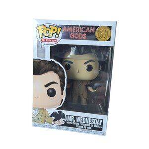 Funko Pop! Vinyl: American Gods - Wednesday #680 Damaged Box